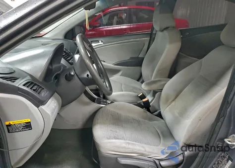 2012 Hyundai Accent Gls from USA, damaged, VIN KMHCU4AEXCU137829